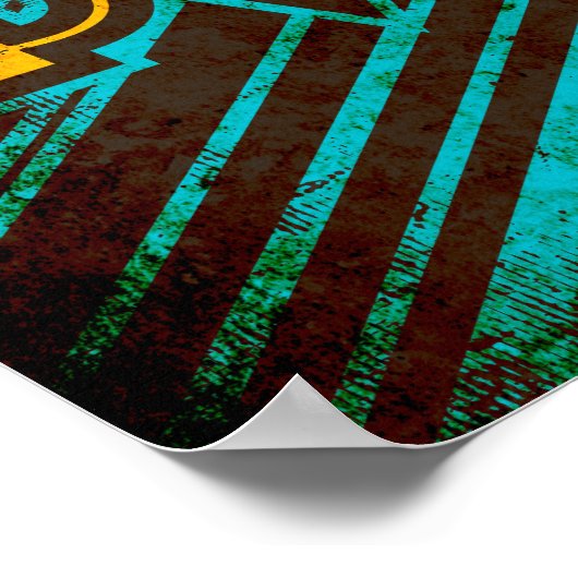 Girl-Power Poster (Ecke)