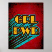 Girl-Power Poster (Vorne)