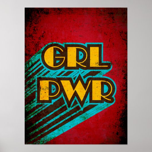 Girl-Power Poster (Vorne)