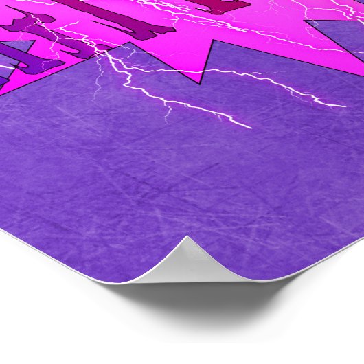 Girl-Power Poster (Ecke)