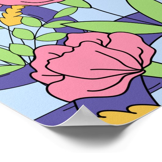 Girl-Power Poster (Ecke)