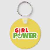 Girl-Power Schlüsselanhänger (Vorderseite)