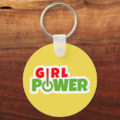 Girl-Power Schlüsselanhänger (Vorderseite)
