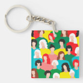 Girl-Power Schlüsselanhänger (Vorderseite)