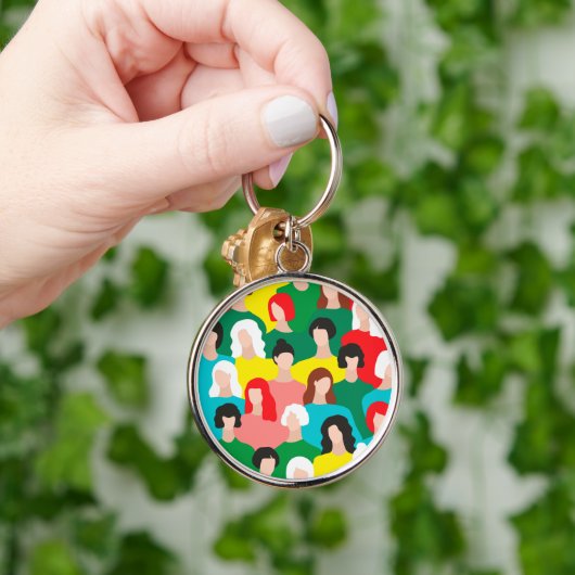 Girl-Power Schlüsselanhänger (Hand)