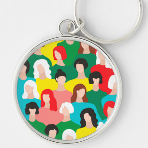 Girl-Power Schlüsselanhänger