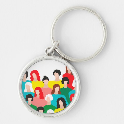 Girl-Power Schlüsselanhänger (Vorne)