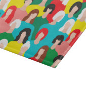 Girl-Power Schneidebrett (Ecke)