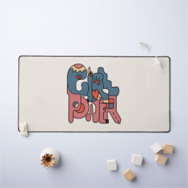 Girl-Power Schreibtischunterlage