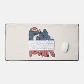 Girl-Power Schreibtischunterlage (Tastatur & Maus)