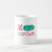 Girl-Power (Science Witke) Kaffeetasse (Mittel)