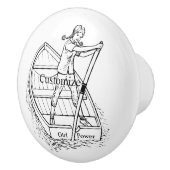 Girl Power Sculling Boat Thunder_Cove Keramikknauf (Rechts)