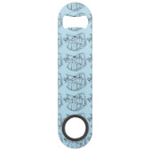 Girl Power Sculling Boat Thunder_Cove Speed Flaschenöffner (Rückseite)