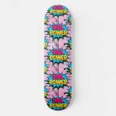 Girl-Power Skateboard (Vorderseite)