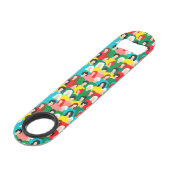 Girl-Power Speed Flaschenöffner (Rückseite Schrägansicht)