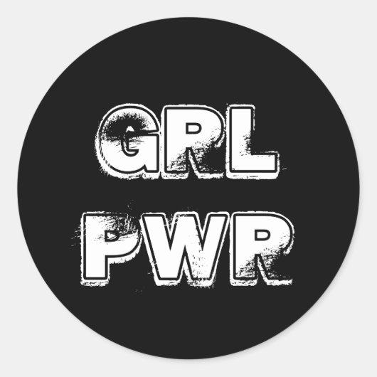 Girl-Power - Stickers (Vorderseite)