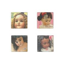 Girl Power Stone Magnete