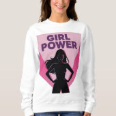 GIRL POWER SWEATSHIRT (Vorderseite)
