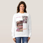 Girl-Power-Sweatshirt (Thema) Sweatshirt (Vorne ganz)