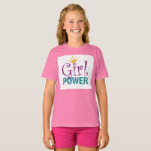Girl-Power-T - Shirt (Vorne ganz)