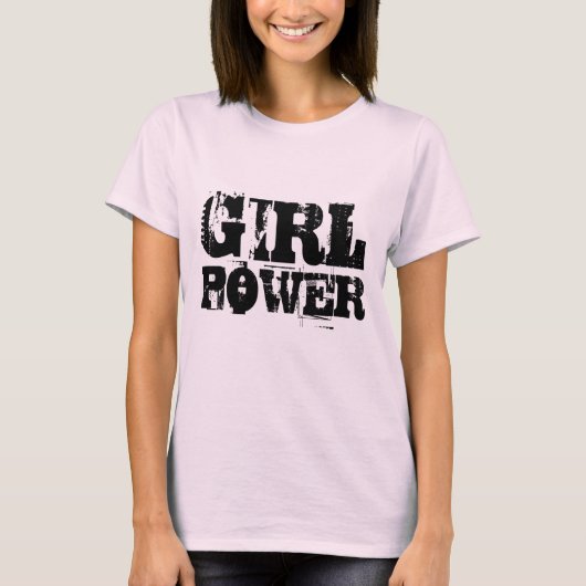 GIRL-POWER-T - SHIRT (Vorderseite)