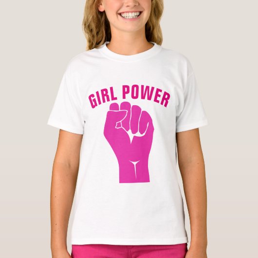 GIRL-POWER-T - Shirt (Vorderseite)
