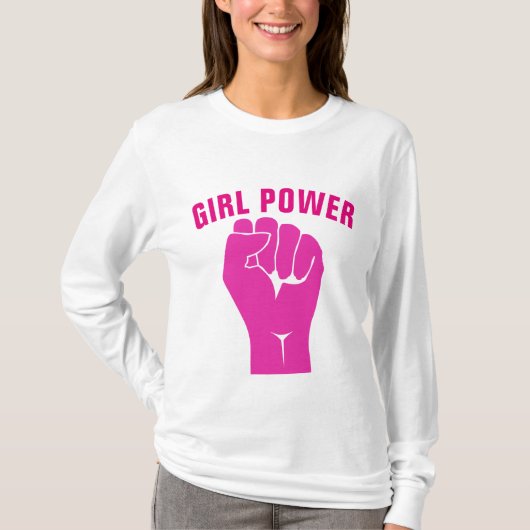 GIRL-POWER-T - Shirt (Vorderseite)