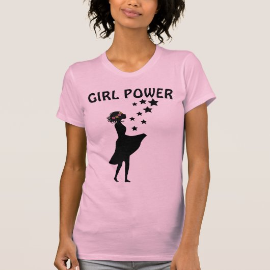 GIRL-POWER-T - SHIRT (Vorderseite)
