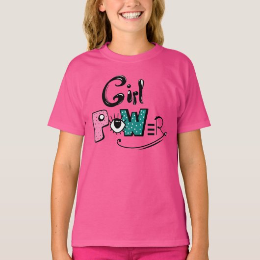 Girl-Power T-Shirt (Vorderseite)