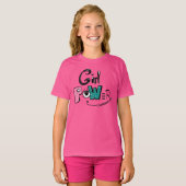 Girl-Power T-Shirt (Vorne ganz)