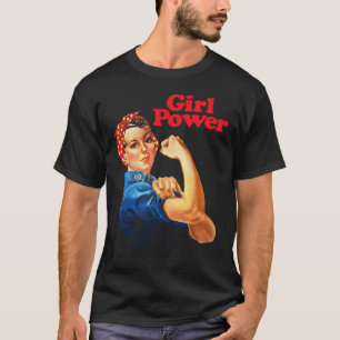 Girl Power T Shirt Frauenweibchen Roar Resist No
