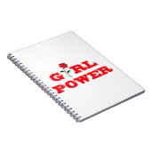 Girl Power T - Shirt - Phantastische Frauen Weibli Notizblock (Rechte Seite)