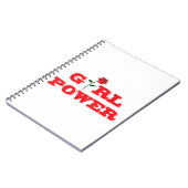 Girl Power T - Shirt - Phantastische Frauen Weibli Notizblock (Linke Seite)