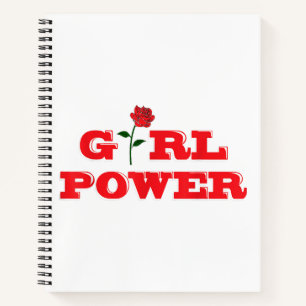 Girl Power T - Shirt - Phantastische Frauen Weibli Notizblock
