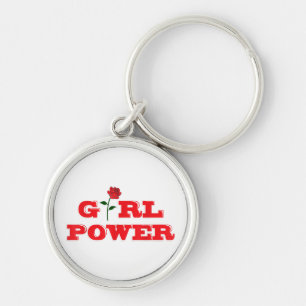 Girl Power T - Shirt - Phantastische Frauen Weibli Schlüsselanhänger