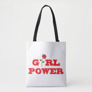 Girl Power T - Shirt - Phantastische Frauen Weibli Tasche