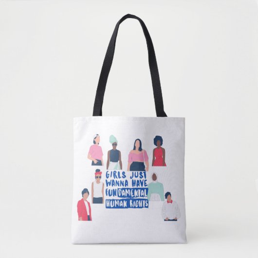 Girl-Power Tasche (Vorderseite)