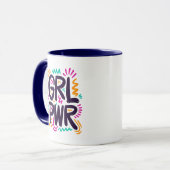 Girl-Power Tasse (Vorderseite Links)