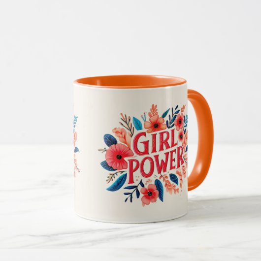 Girl-Power Tasse (VorderseiteRechts)