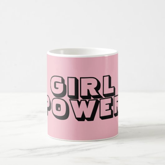 GIRL-POWER-Tasse Kaffeetasse (Mittel)