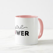 Girl-Power-Tasse Tasse (VorderseiteRechts)