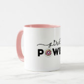 Girl-Power-Tasse Tasse (Vorderseite Links)