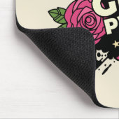Girl Power Tattoo Style Mousepad (Ecke)