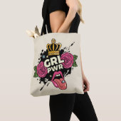 Girl Power Tattoo Style Tasche (Von Nahem)