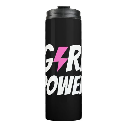 Girl-Power Thermosbecher (Vorderseite)