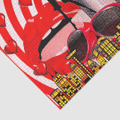 Girl-Power-Tissue-Papier Seidenpapier (Ausschnitt)