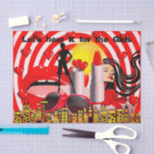 Girl-Power-Tissue-Papier Seidenpapier (Handwerk)