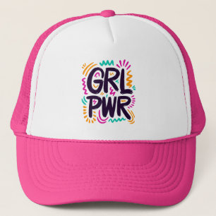 Girl-Power Truckerkappe