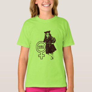 Girl-Power Vintag für Mädchen Wählen Sie Ihr T- T-Shirt