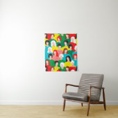 Girl-Power Wandteppich (Beispiel)